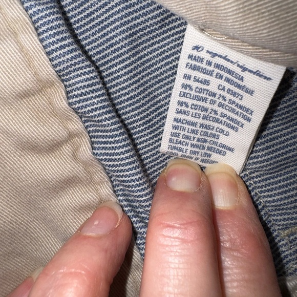 American Eagle Outfitters Light Khaki Pants Work School Casual Size 10 - Picture 8 of 9